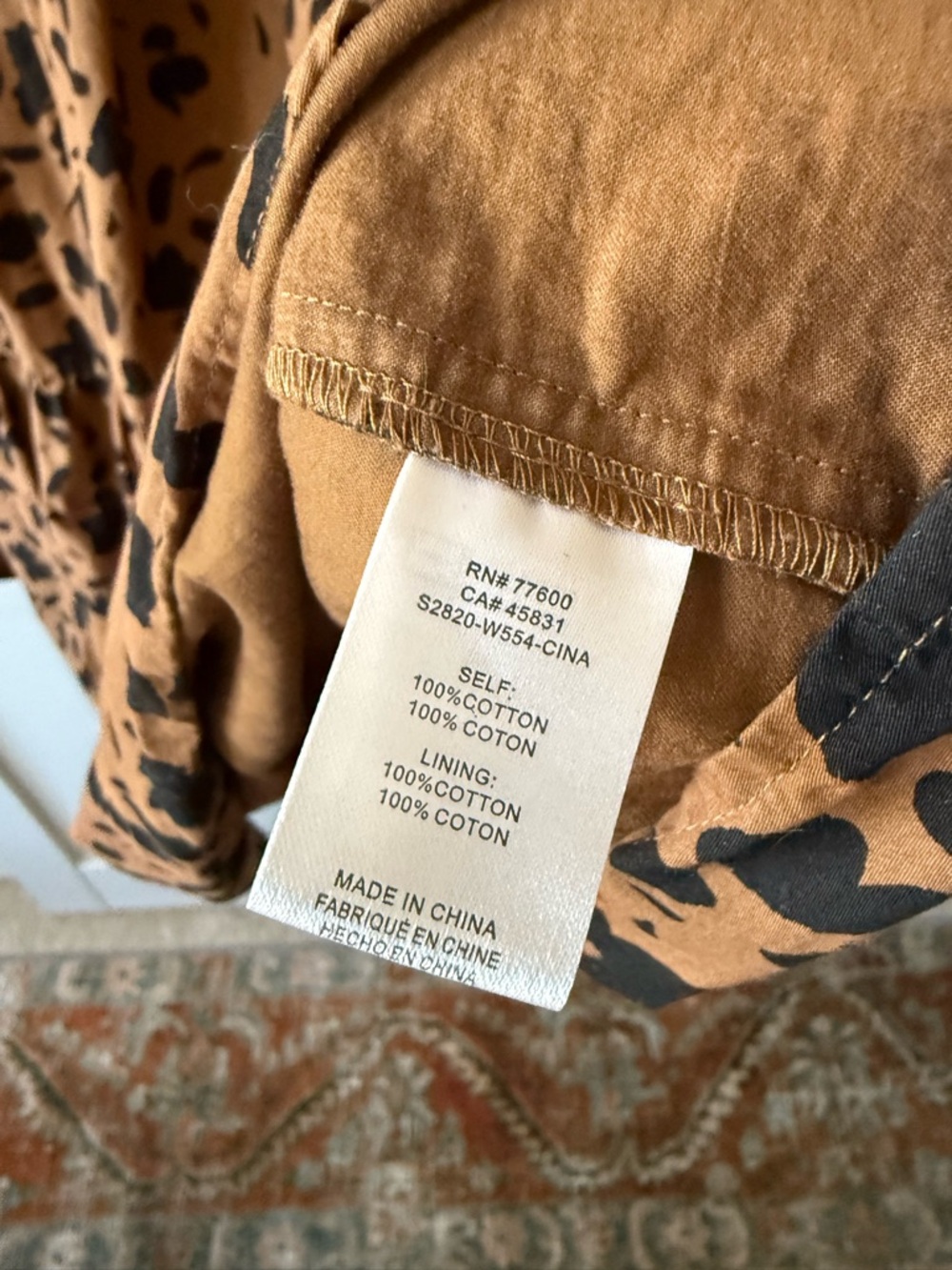 Saltwater Luxe Women’s Brown & Black Flora Maxi Dress - Picture 7 of 11
